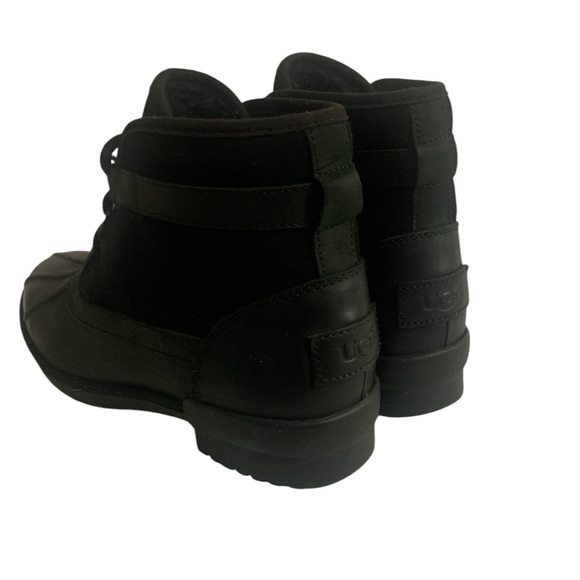 UGG Black Snow Winter Boots Women 8 - Picture 7 of 12